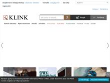 Tablet Screenshot of klink.pl